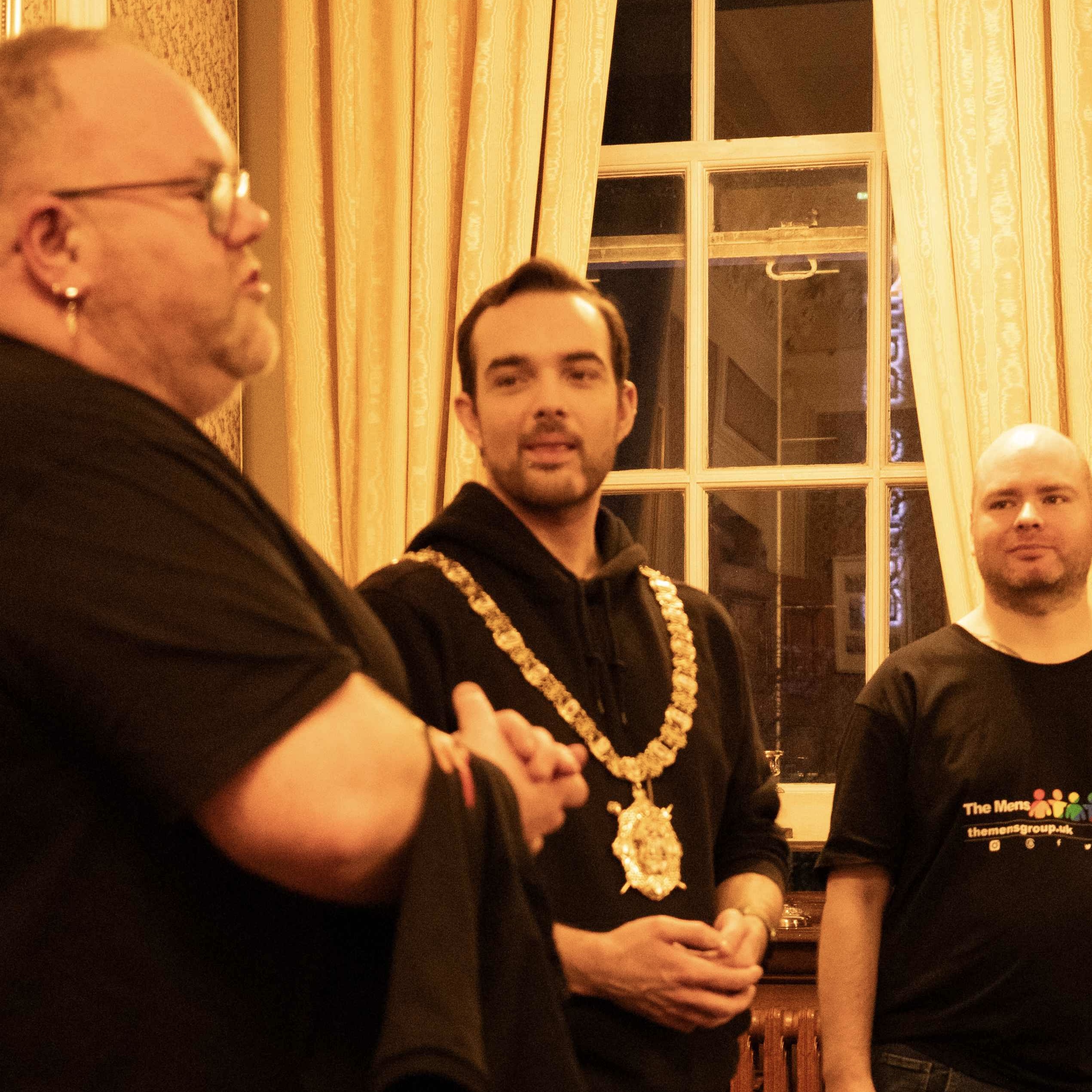 Our reception with the Lord Mayor